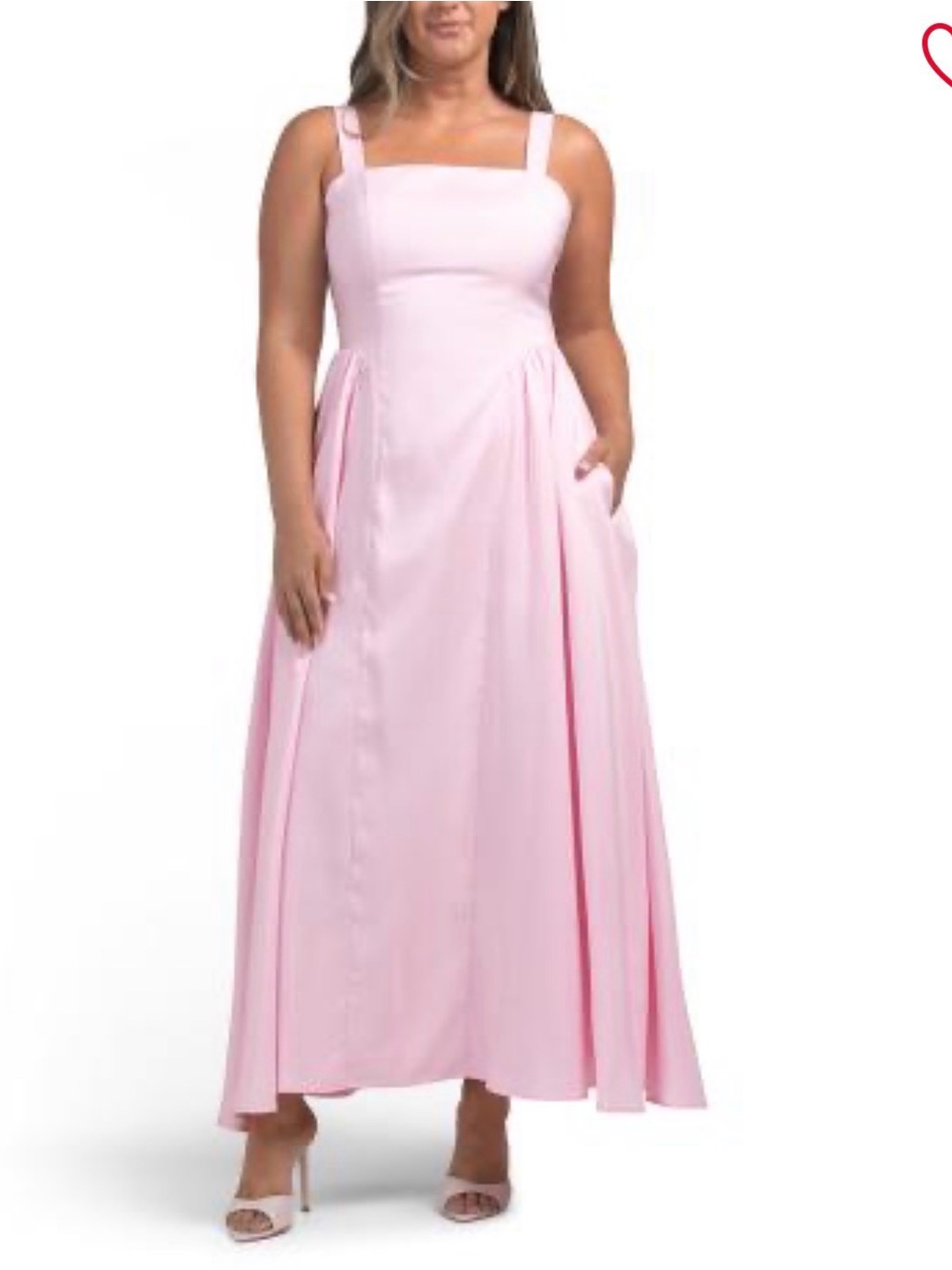 Caroline Constas sleeveless taffeta waist detail dress